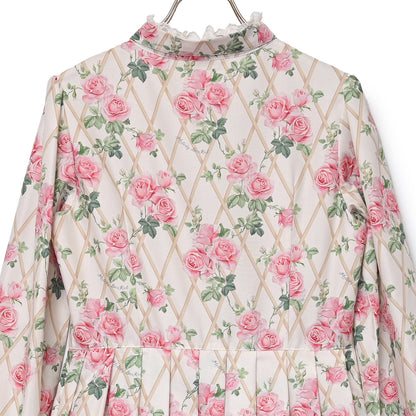 Rose garden bow tie dress