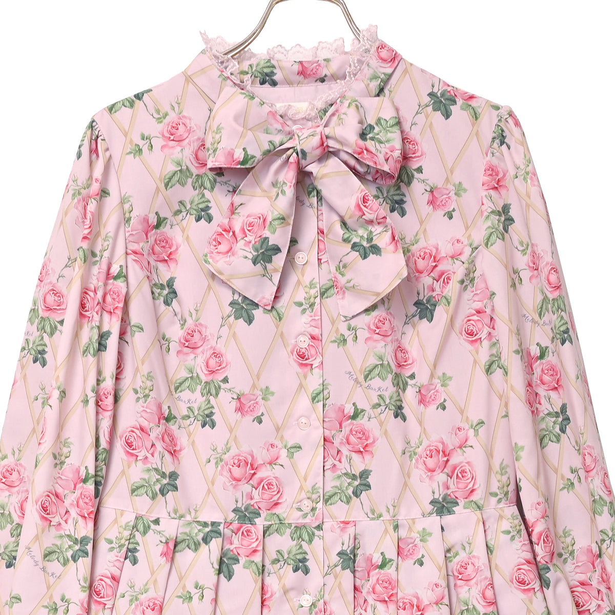 Rose gardenボウタイワンピース