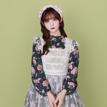 Rose garden bow tie dress