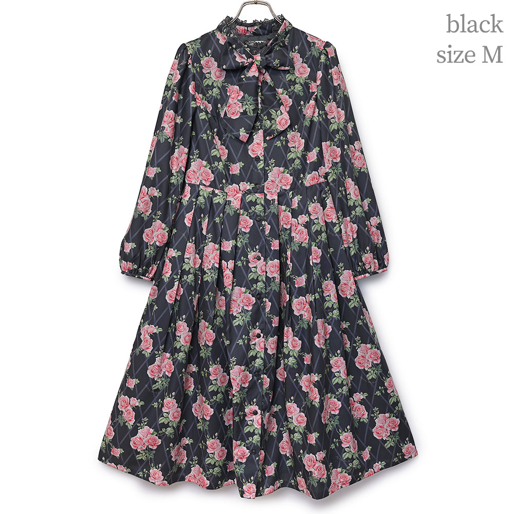 Rose garden bow tie dress