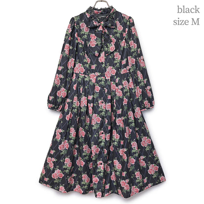 Rose garden bow tie dress