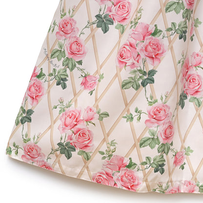 Rose garden jumper dress