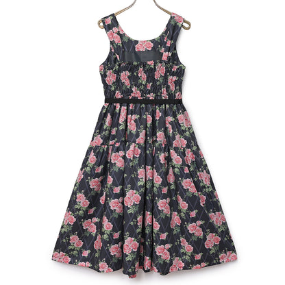 Rose garden jumper dress