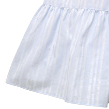Load image into Gallery viewer, Dobby stripe frill jumper dress

