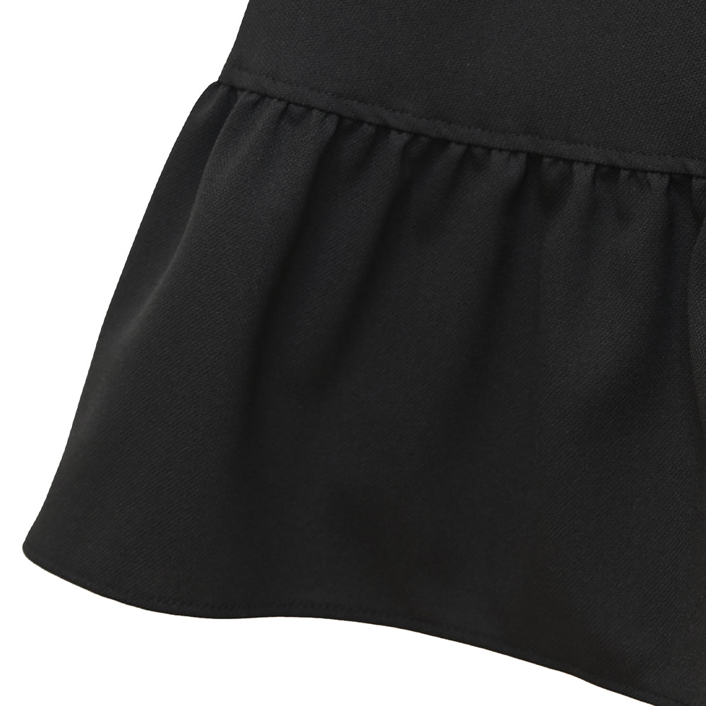 Rose lace collar spring coat