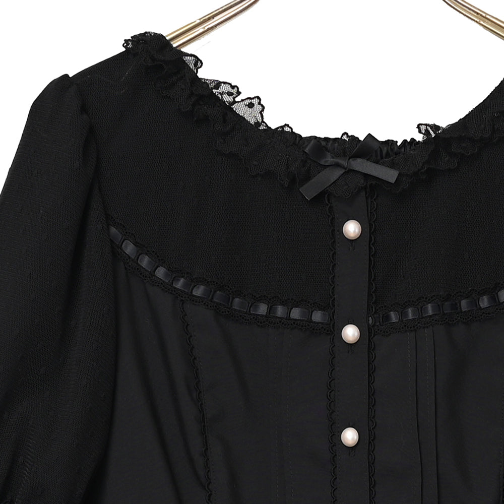 Bustier style tulle dress