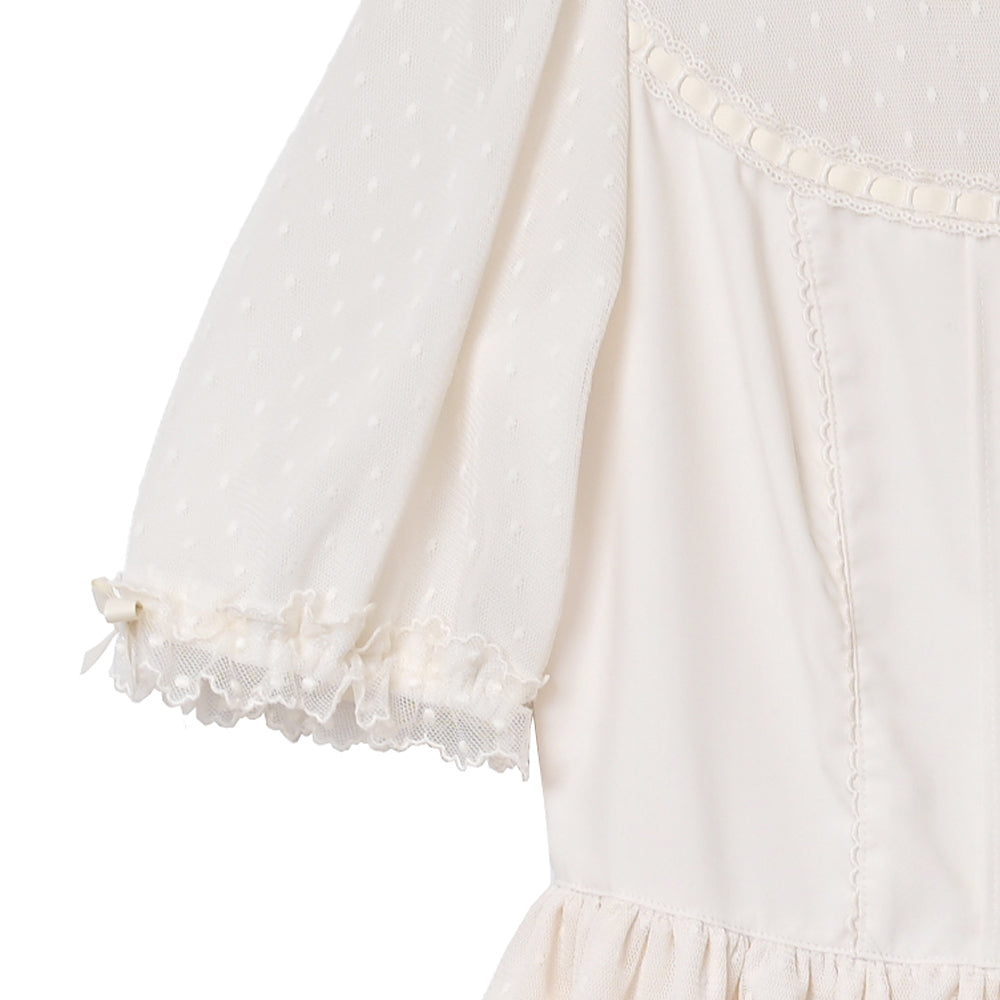 Bustier style tulle dress