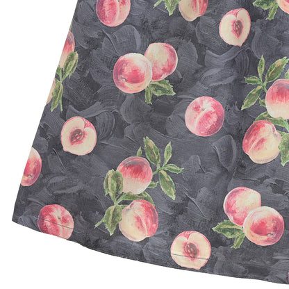 Peach Artラウンドカラーワンピース