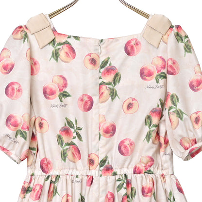Peach Artショルダーリボンワンピース