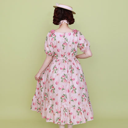 Peach Artショルダーリボンワンピース