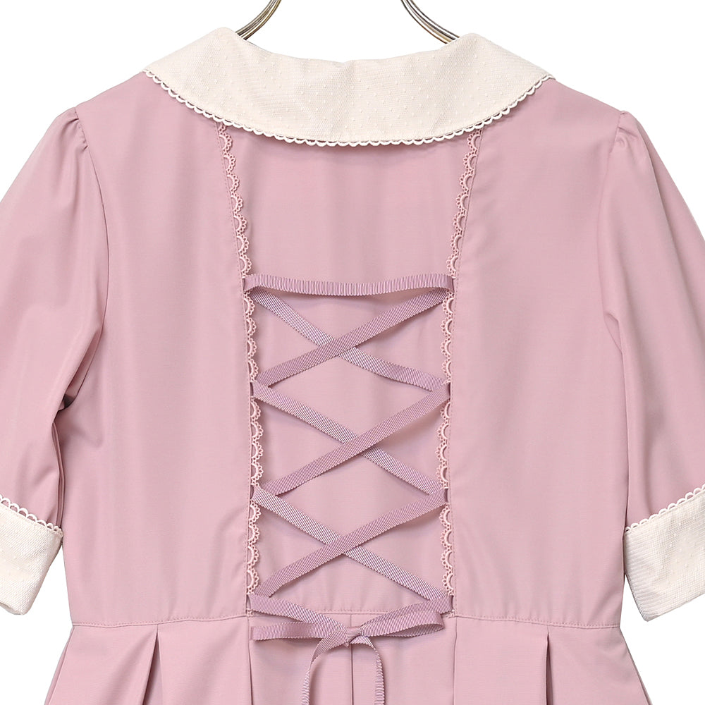 メヌエットボタンワンピース