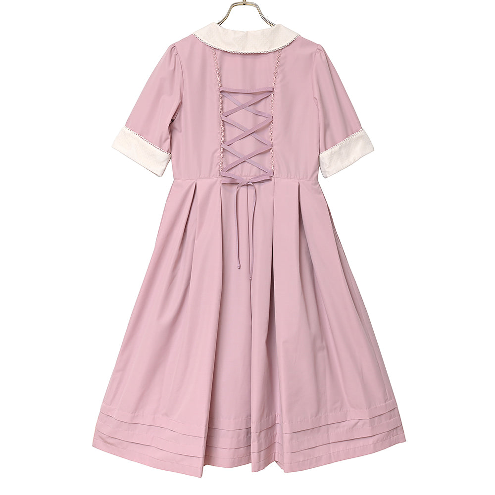 メヌエットボタンワンピース