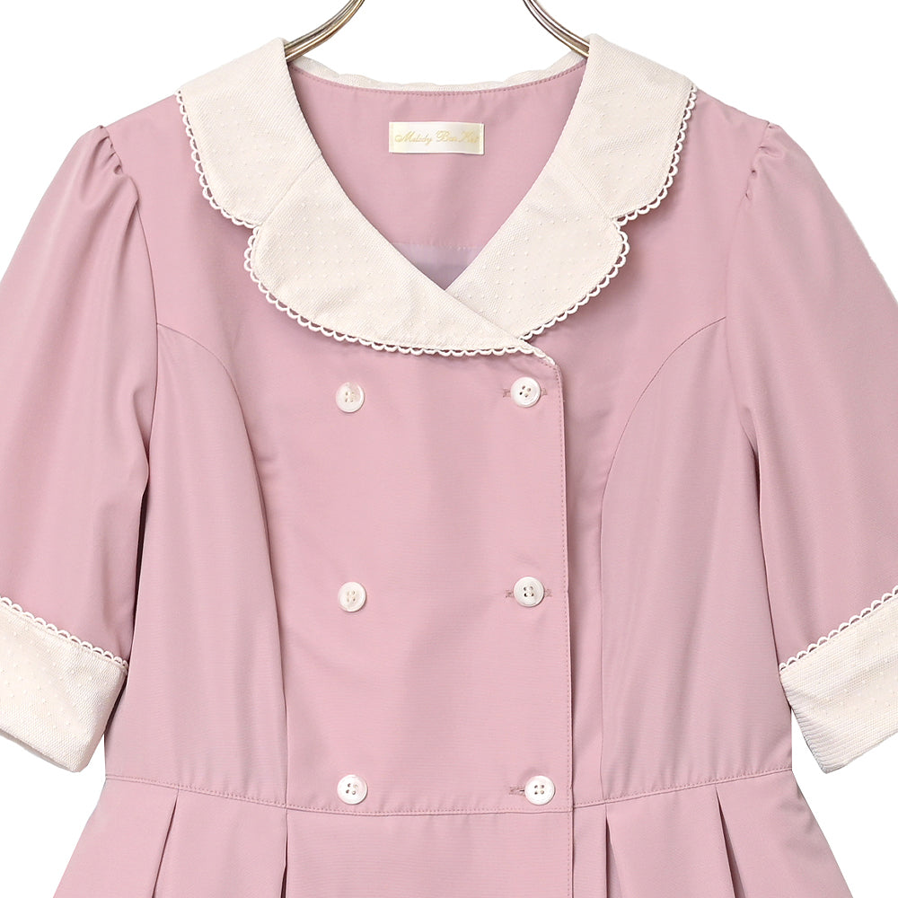 メヌエットボタンワンピース