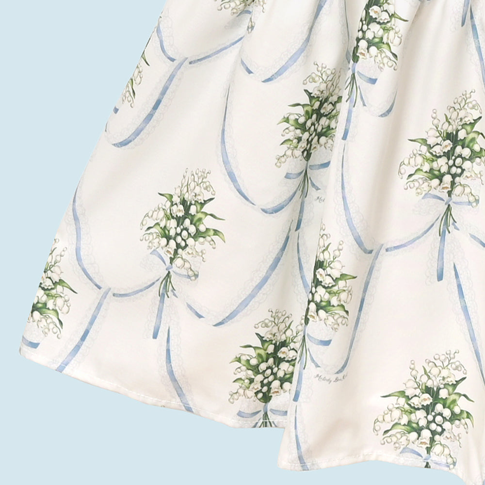 鈴蘭ブーケのジャンパースカート