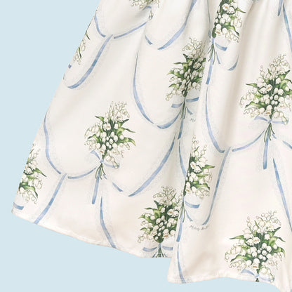 鈴蘭ブーケのジャンパースカート