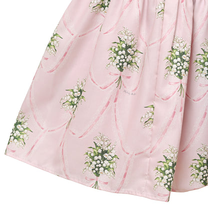 鈴蘭ブーケのジャンパースカート