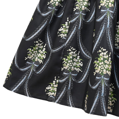 鈴蘭ブーケのジャンパースカート