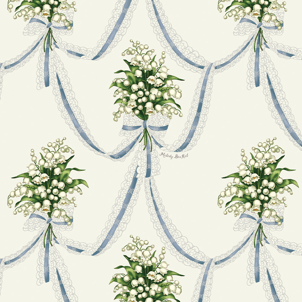 鈴蘭ブーケのジャンパースカート