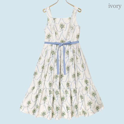 鈴蘭ブーケのジャンパースカート