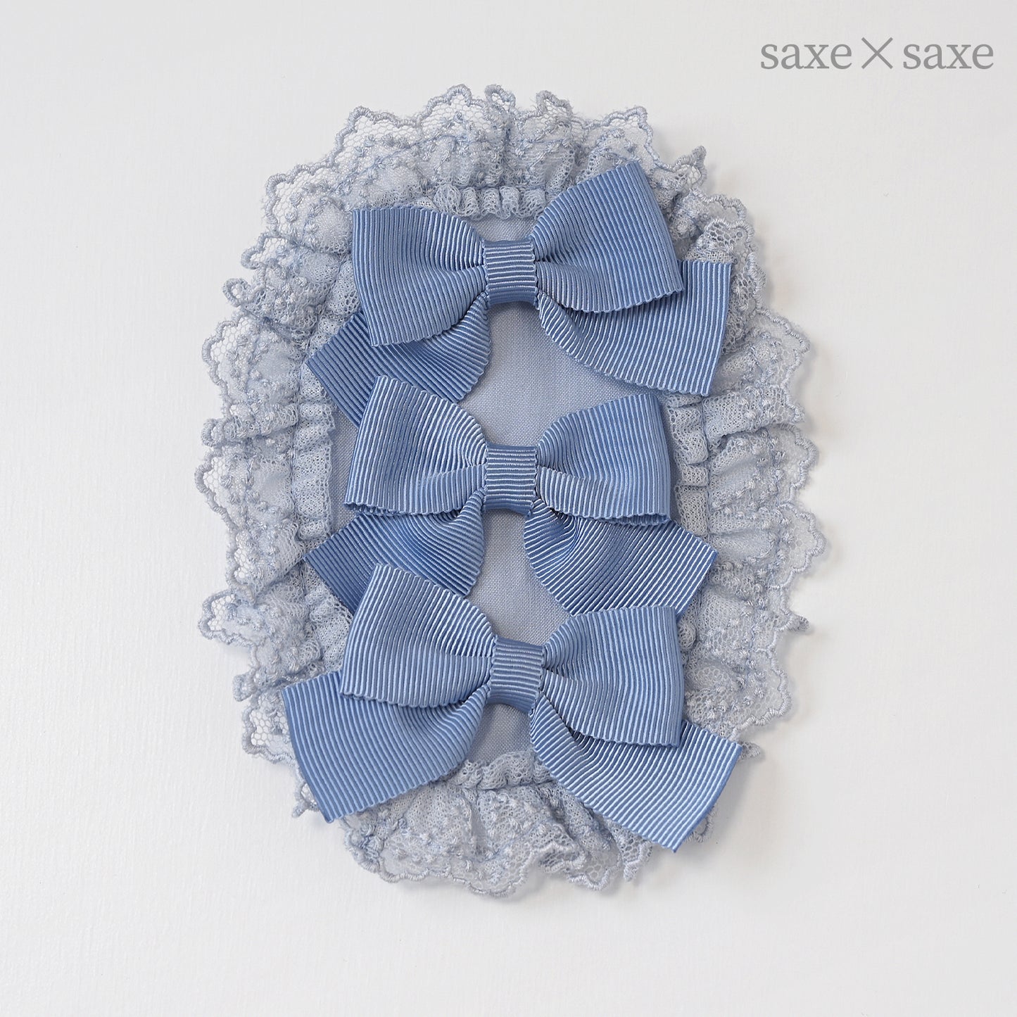 トリプルリボン ヘアクリップ