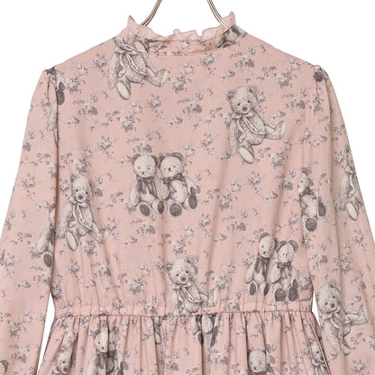 Vintage bear front button dress