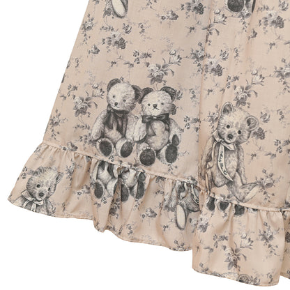 Vintage bear front button dress