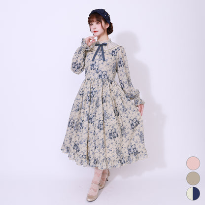 Vintage bear front button dress