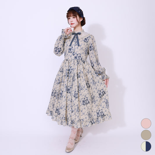 Vintage bear front button dress