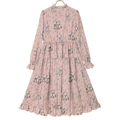 Vintage bear front button dress