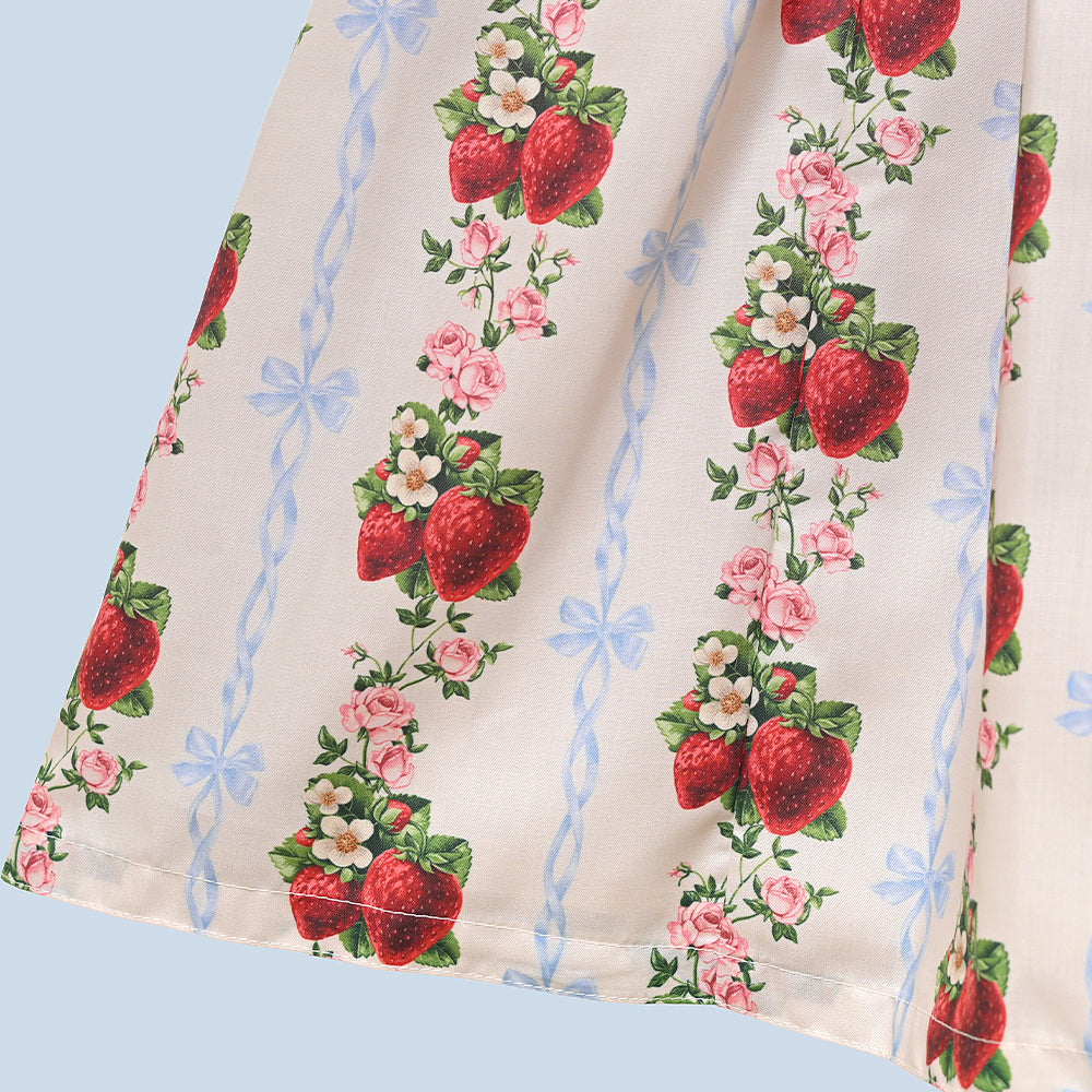Strawberry Rose  jumper dress