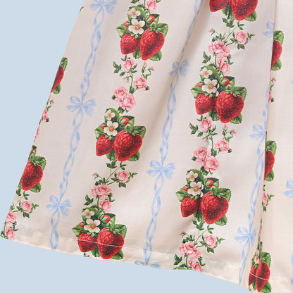Strawberry Rose  jumper dress