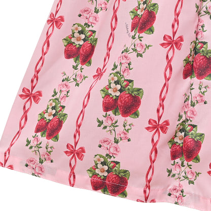Strawberry Rose  jumper dress