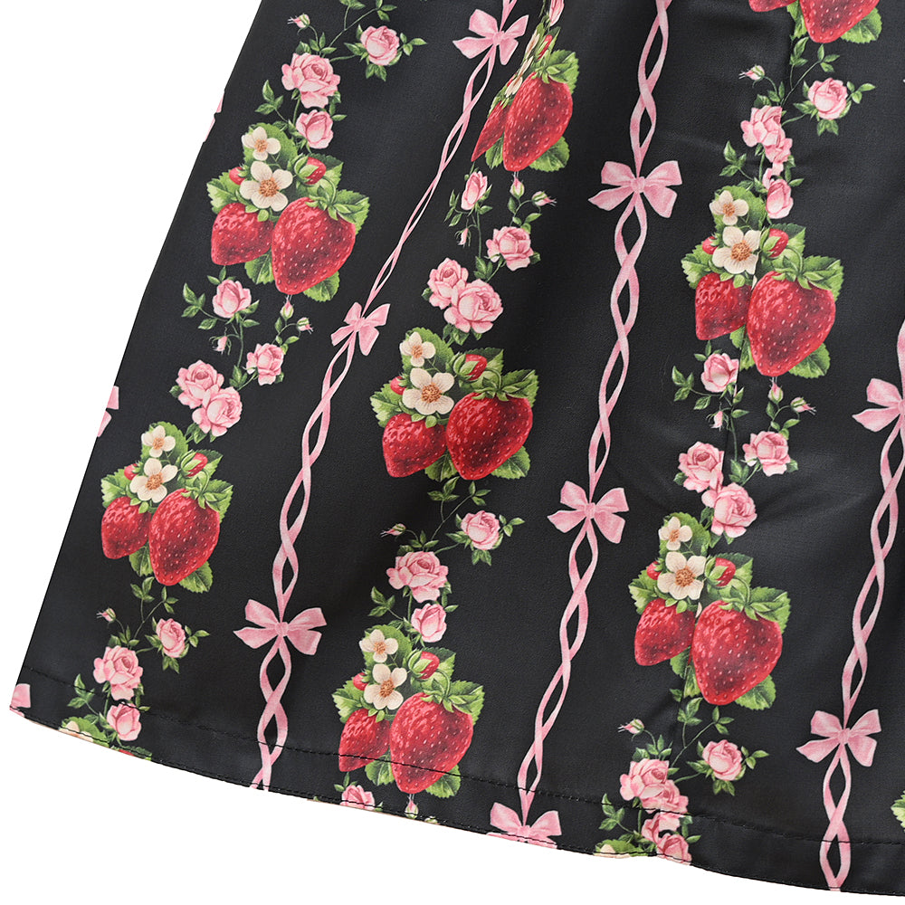 Strawberry Rose  jumper dress