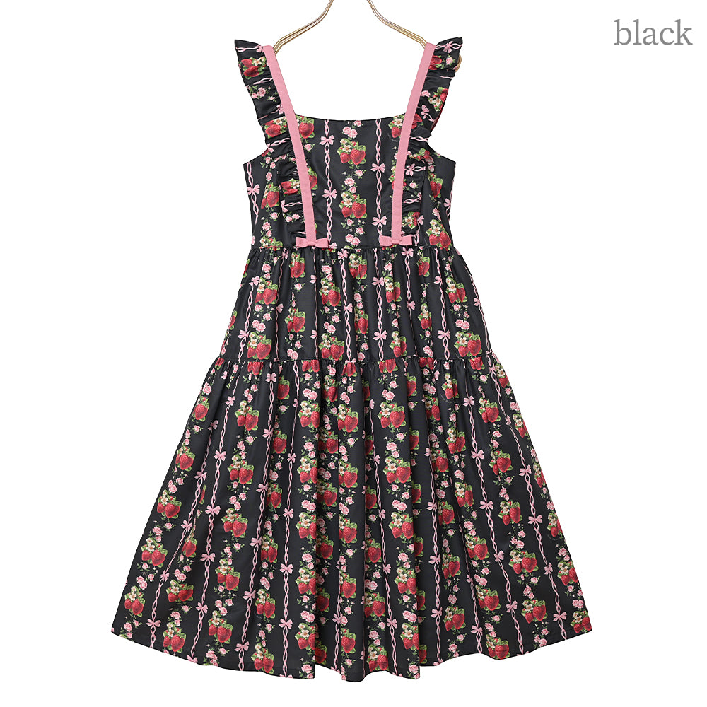 Strawberry Rose  jumper dress