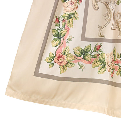 ロゼスカーフワンピース