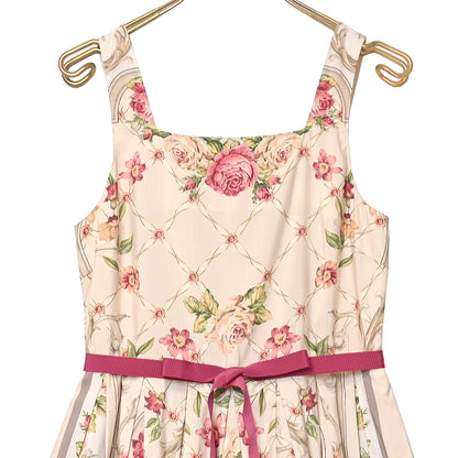 ロゼスカーフジャンパースカート