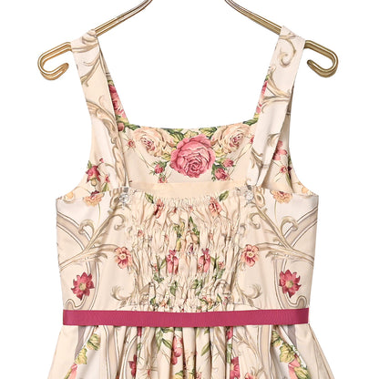 ロゼスカーフジャンパースカート