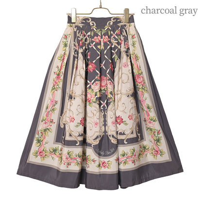 ロゼスカーフスカート