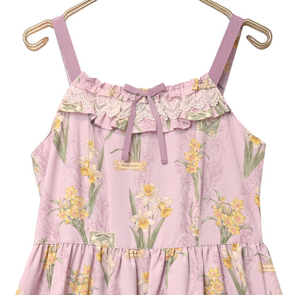 野に咲く水仙のジャンパースカート