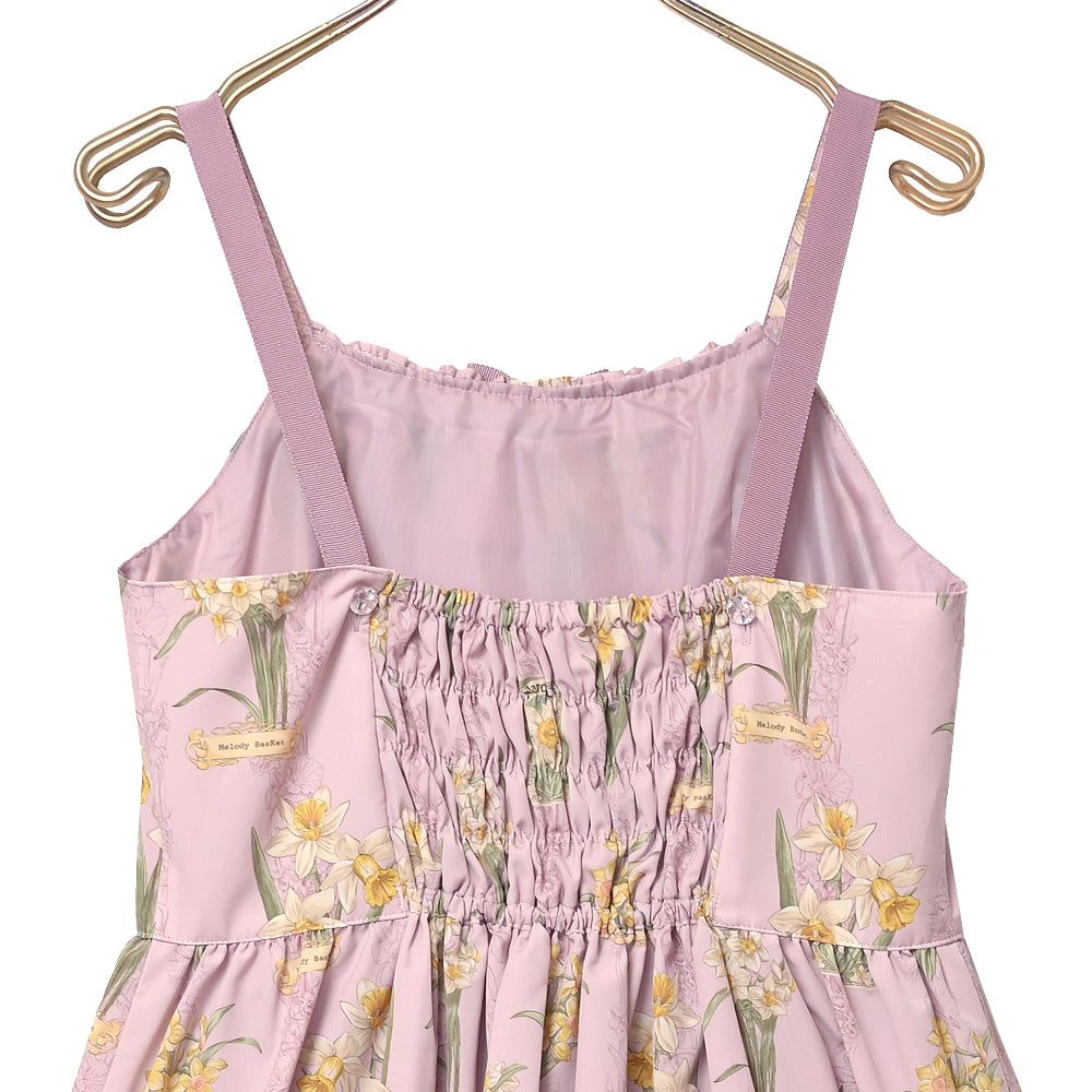 野に咲く水仙のジャンパースカート