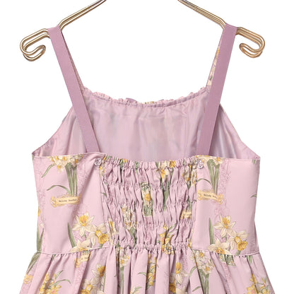 野に咲く水仙のジャンパースカート