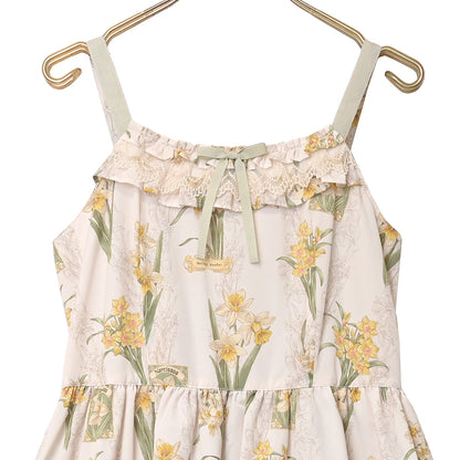 野に咲く水仙のジャンパースカート