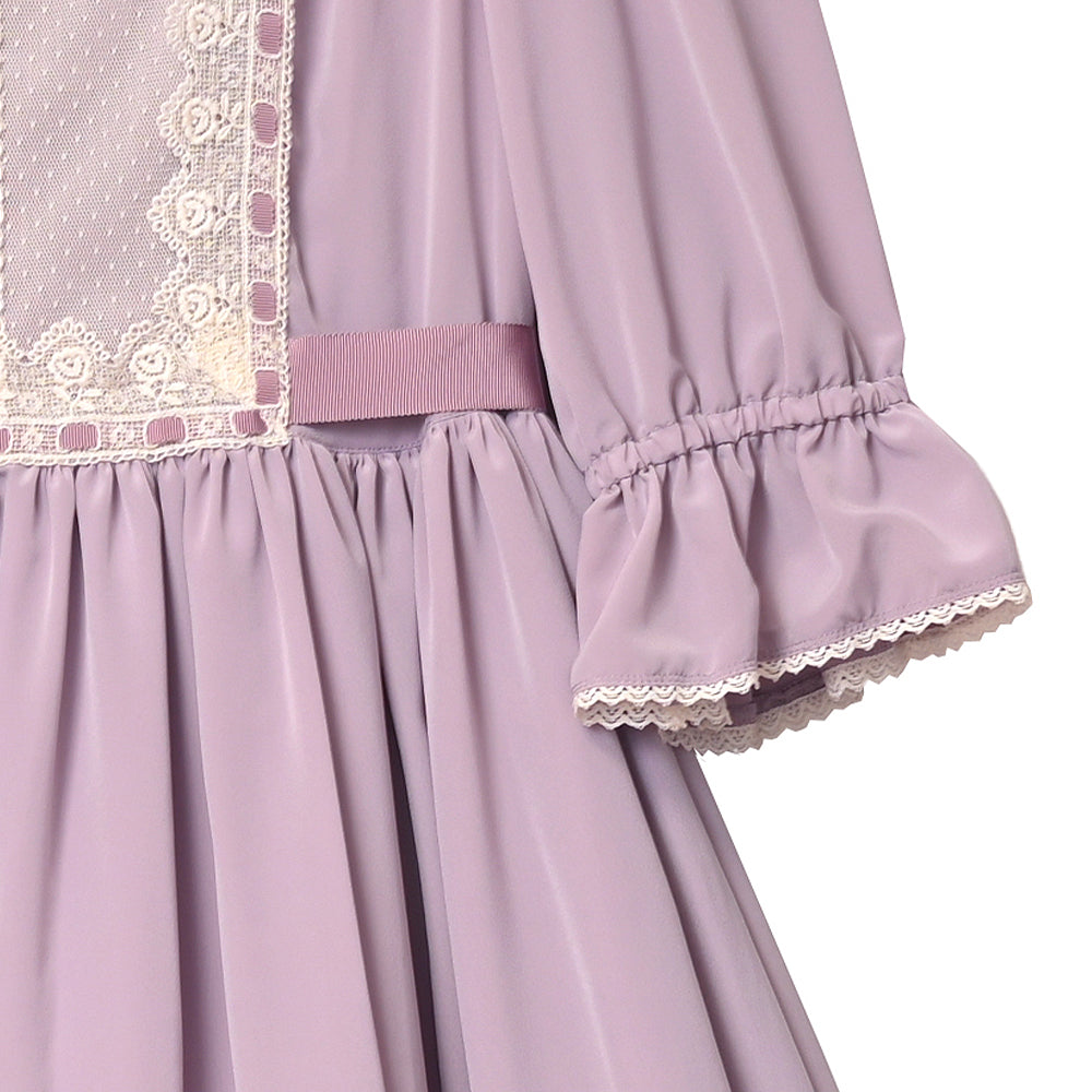 Canon lace collar dress