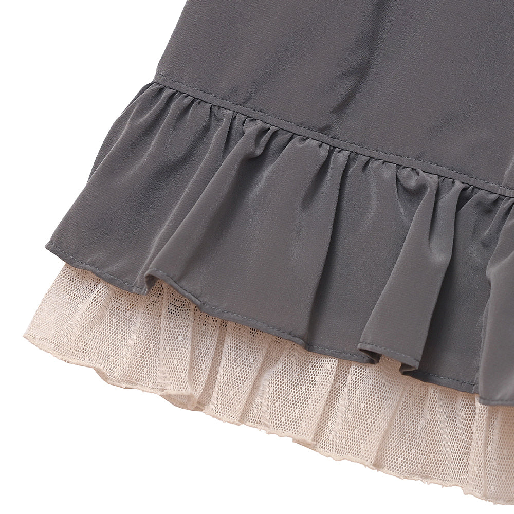 Canon lace collar dress