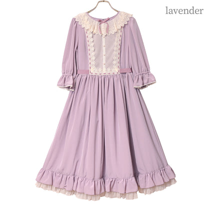 Canon lace collar dress