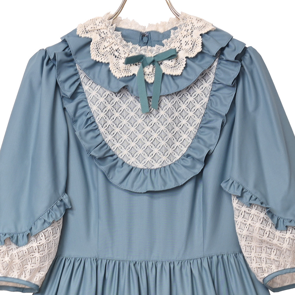Sonatine lace switching dress