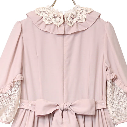 Sonatine lace switching dress