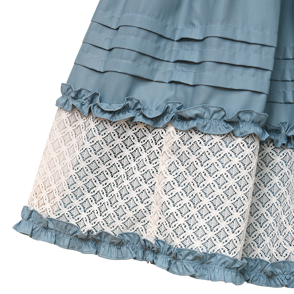 Sonatine lace switching dress