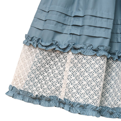 Sonatine lace switching dress