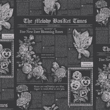 画像をギャラリービューアに読み込む, Flower newspaperシャツワンピース
